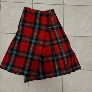 Glenshiel Anderson Innes + Co Ltd Made in Scotland tartan kilt/skirt